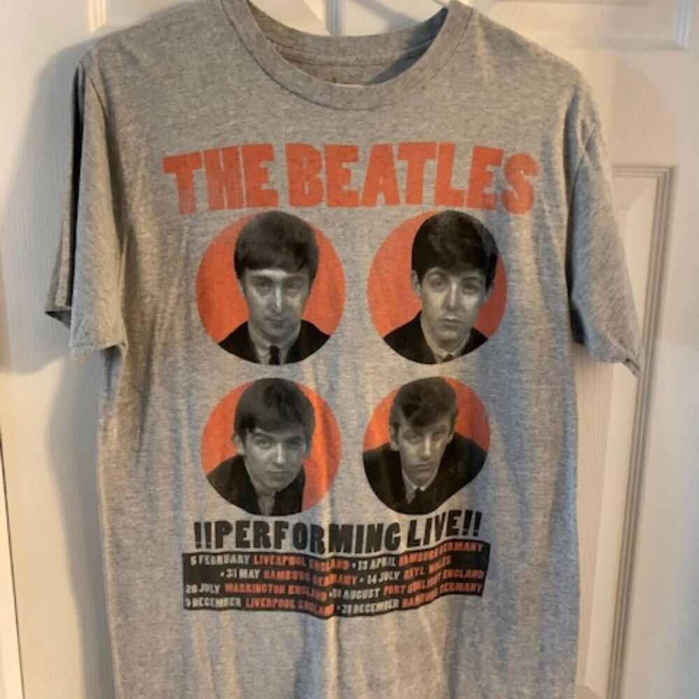 BEATLES CONCERT TOUR TSHIRT